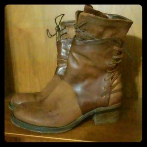 AS98 Italian Leather Artesian Boots
